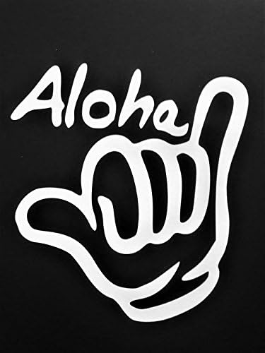 Amazon Co Jp Chase Grace Studio ハワイ シャカ サイン サーフ サーフィン ビニール デカール ステッカー ホワイト 車 トラック バン Suv ノートパソコン ウォールアート 5 5インチ X 5インチ Cgs797 ホーム キッチン