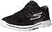 Skechers Performance Men's Go Walk 3 Compete Lace-Up Walking Shoe, Black/White, 8.5 M US