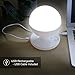 OxyLED Gravity Sensor LED OFF/ON Night Lamp, USB Rechargeable, Warm Light (1_pack)