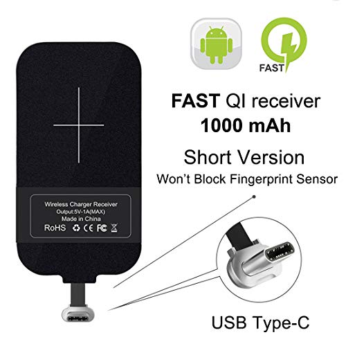 [Short Version] Type C Wireless Charging Receiver, Nillkin Magic Tag USB C Qi Wireless Charger Receiver Chip for Google Pixe/Nexus 6P and other Small Size USB-C Phones