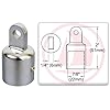Bimini-Top-Cap-Tube-78-External-Eye-End-for-Boat-316-Stainless-Five-Oceans