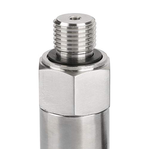 Psi Pressure Transducer 4-20mA Output G1/4" Silicon Pressure Transmitter Transducer for Water Gas Oil (0-1MPA) - Thumbnail 2