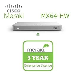 CISCO DESIGNED Meraki MX64 3 Year Advanced Security