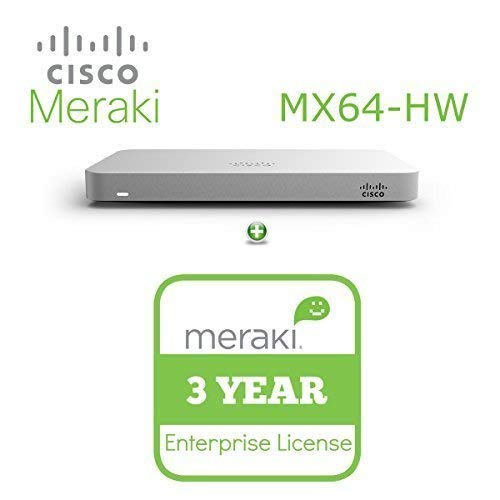 CISCO DESIGNED Meraki MX64 3 Year Advanced Security