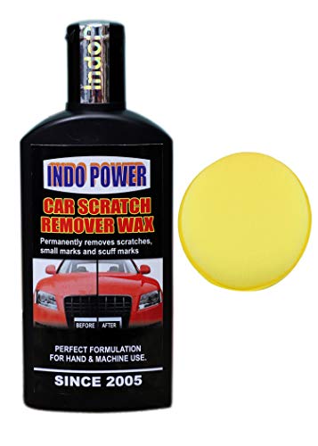 CAR Scratch Remover Wax 100ml.+ One Foam Applicator Pad.