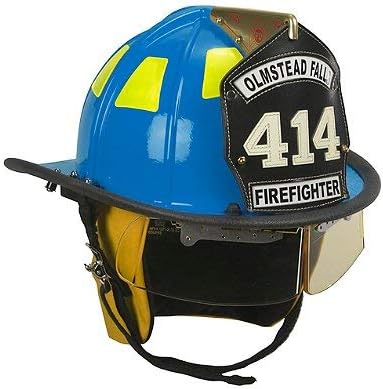 CairnsBlue 1010 Traditional Fiberglass Helmet, NFPA, OSHA