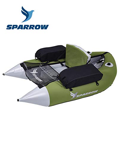 Sparrow Float Tube Trium Vert/gris – Vert/gris, Float Tube Seul, 150 X 108, 5.9, 145, 600d