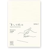 DESIGNPHIL 15287006 Midori Notebook, MD Notebook, Paperback, Unruled, A