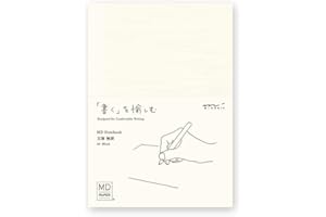 DESIGNPHIL 15287006 Midori Notebook, MD Notebook, Paperback, Unruled, A