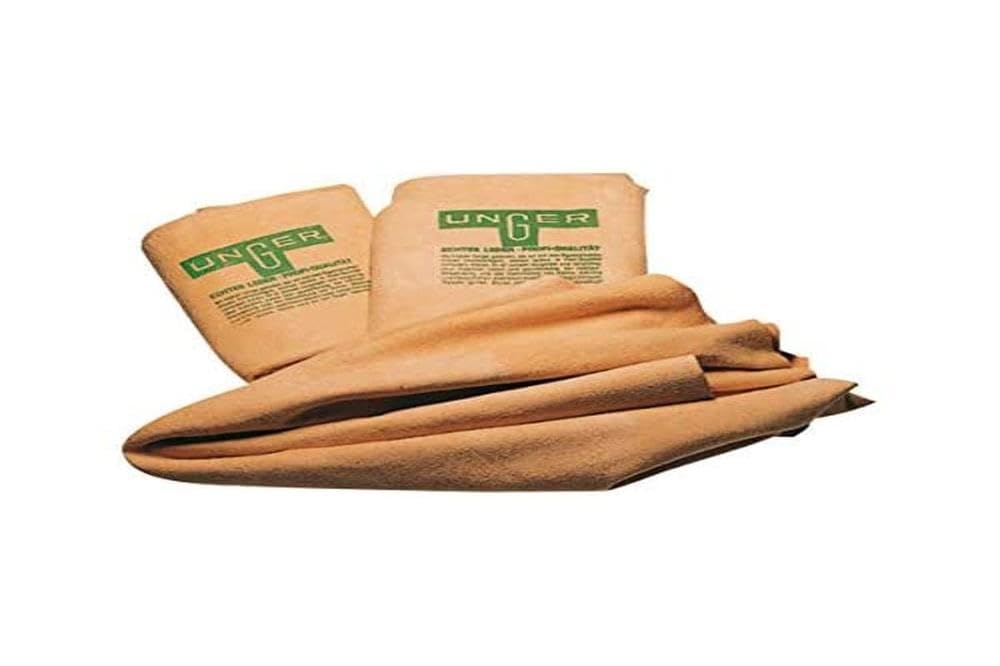 Unger FS550 Professional Chamois Leather, Sheepskin, Natural
