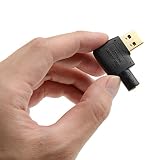 LZYCO USB External Stereo Audio Sound Adapter with 3.5mm Speaker/Headphone and Microphone Jacks. Plug and Play No Drivers Needed.(Black)