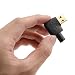 LZYCO USB External Stereo Audio Sound Adapter with 3.5mm Speaker/Headphone and Microphone Jacks. Plug and Play No Drivers Needed.(Black)