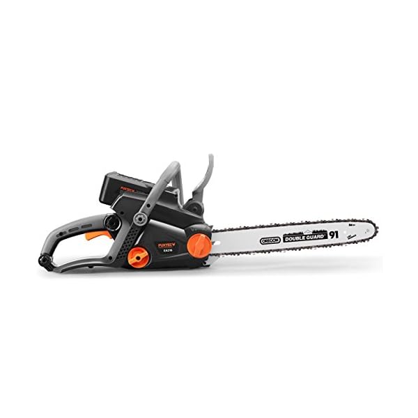 FUXTEC Akku Kettensäge EA216 inkl. 2Ah-Akku & Ladegerät Oregon Schwert 41cm 120V Lithium li Batterie von Samsung mit"one Battery fits all" für alle FUXTEC-Geräte – Bild 4