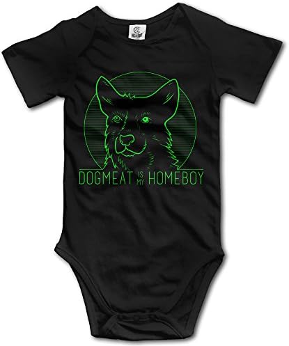 Infant Dogmeat Is My Homeboy Cute Baby Clothes SHORT SLEEVES Romper Climb Cloth