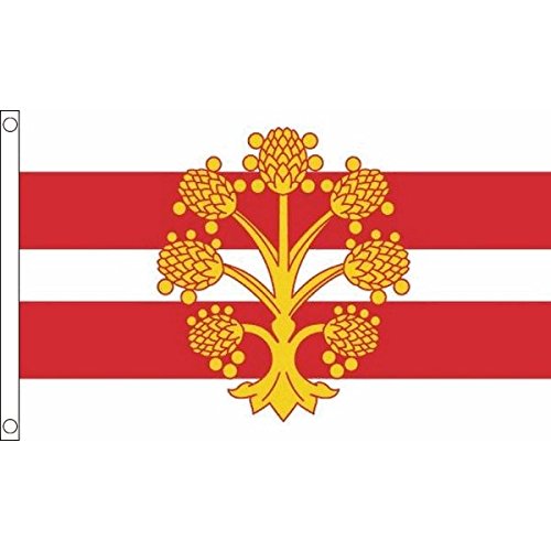 AZ FLAG - Westmorland County Flag - 2x3 Ft - 100D Polyester County Of Westmorland - England Banner with Two Metal Grommets - Fade Resistant - Vivid Colors - 2' x 3' Feet - 90x60 Cm