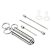 FINNKARE 304 Stainless Steel BBQ Meat Marinade Injector Kit 2-oz Sauce seasoning Injector BBQ Turkey Injector Heavy Duty High Capacity Chamber Three Brine Injector Needles for Liquid or Dry Spices