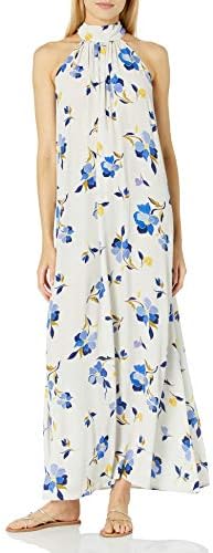 eleanor maxi dress shani shemer Shani Shemer Eleanor Maxi Dress in Blue Sky Flowers