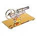 PeleusTech® Stirling Engine Kit with Electric Generator - Hot Air Physics Science Kits Educational Model Toys