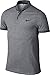 Nike Men's MM Fly Roll Slim Fit Golf Polo Shirt Carbon Heather Large