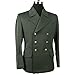 Field-green Gabardine SS officer jacket, Hitler WW2 German Uniform
