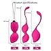 Kegel Exercise Weights & Massage Ball Ben Wa Balls Kegel Balls Beginners & Pleasure- 2-in-1 Pelvic Exercise Balls – 100% Silicone & Easy to Clean,Peach,ALKAIDthumb 1