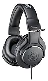 Audio-Technica ATH-M20X Professional Studio Monitor Headphones (Renewed)