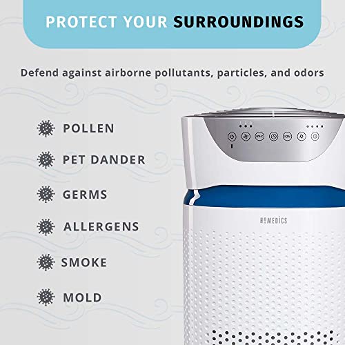 HoMedics TotalClean 3in1 True HEPA Filter Replacement for Air