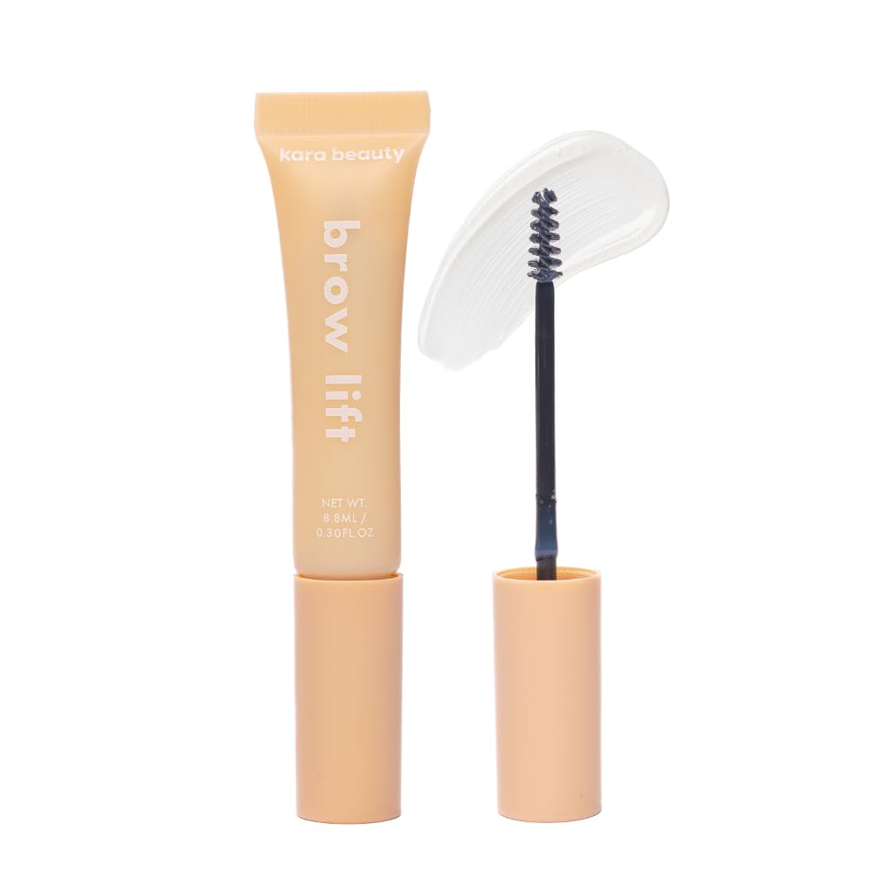 Photo 1 of Kara Beauty Brow Lift - Clear Eyebrow Gel for Laminated Look, Extreme Hold Brow Kit, Fluffy Eyebrow Styling Clear Gel for Eyebrows, Makeup Essential