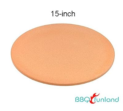 B1515 15-Inch Round Cordierite Baking/Pizza Stone - For Oven or Grill
