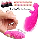 Fanlisi Mini Massager Finger Powerful Vibrator Finger Vibe Mini Body Massager Dancer Shoes Shape Small massager