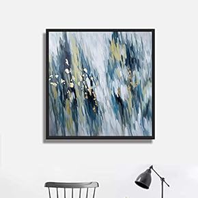 Framed Canvas Wall Art for Living Room, Bedroom Texture Canvas Prints for Home Decoration Ready to Hang - 16x16 inches
