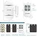 LACORAMO Door Chime 130db Wireless Alarm Sensor,2 Remote Controls,Door Entry Burglar Alert Security System for Home,Bussiness,Kids Safety(1 Pack)