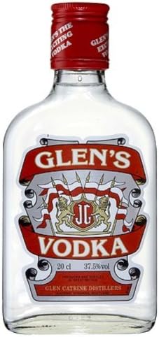 Glens Vodka (48 x 20cl Quarter Bottles 
