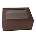 JunningGor Championship Big Heavy Ring Display Wooden Box (6 Hole)
