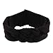Voberry® Baby Girl's Photo Props Turban Cotton Headband Head Wrap Soft Hair Band (Black)