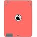 iPad 2 Case,iPad 3 Case,iPad 4 Case,BENTOBEN Heavy Duty Rugged Shock-Absorption / High Impact Resistant Hybrid Three Layer Armor Full Body Protective Case Cover for iPad 2/3/4 Retina (Coral Pink&Gray)