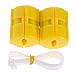 Glumes Magnetic Fuel Saver Car Power Saver Vehicle Magnetic Fuel Saving Economizer Fuel Saver Reduce Emission For Car Vehicles Trucks 2 Pcs (yellow)