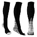 REEHUT 3 Pairs Compression Socks (20-30mmHg) for Men & Women - Great for Running, Nursing, Medical, Athletic, Edema, Flight Travel, Pregnancy and Shin Splints (Grey, L/XL)
