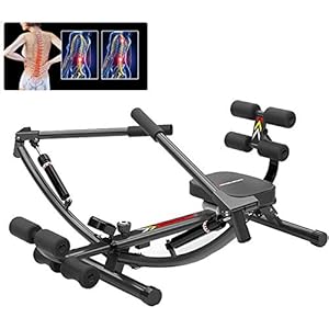 SXX Rowing Machine for Home Use 360° All-Round Simulation Fitness Rowing Machines Rower with Adjustable Resistance LCD-Display