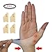 Pannow 4PCS Gel Wrist Thumb Support Braces Therapy Wrist Hand Thumb Gloves Waterproof Elastic Silicone Gel Wrist Support Brace for Tenosynovitis Typing Pain Relief