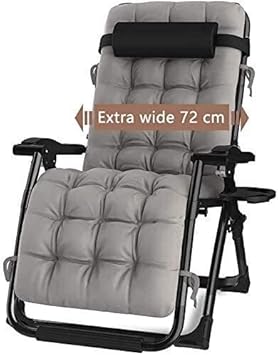 DSHUJC Großer Schaukelgartenstuhl mit umklappbarem