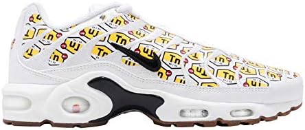 white and yellow air max plus