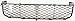 OE Replacement Suzuki Vitara/Grand Vitara Front Bumper Grille (Partslink Number SZ1036100)