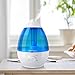 Pro Breeze Ultrasonic Cool Mist Humidifier, 1 Gallon - Works for up to 40 Hours, Whisper-Quiet, Automatic Shut-Off, and Night Light Function