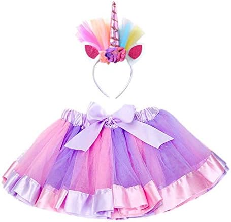 rainbow skirt for baby girl