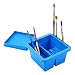 MyLifeUNIT Artist Brush Basin, Multifunction Paint Brush Tub with Brush Holder primary
