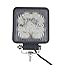 TMH 27w Square Shape 60 Degree LED Work Light Flood Beam Spot Lamp Off-road, 4wd, 4x4, Utv, Sand Rail, Atv, Suv, Motorbike, Motorcycle, Bike, Dirt Bike, Bus, Trailer, Truck, Train, Mining Truck, Excavator, Bulldozer, Crane, Road Roller, Fork Lift, Fire Engine, Police & Rescue Vehicle, Military Vehicle, Camping, Courtyard Lamp, Fishing, Boat, Yacht, Road Lamp, Street Light, Fog Lamp, Day Light