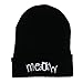 Cap ,BeautyVan Vintage Winter Knitting Beanie Hat Hiphop Cap (Black)