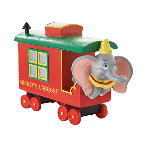 Department 56 Disney Village Mickey's Holiday Caboose Accessory Figurine, 3.5 inch