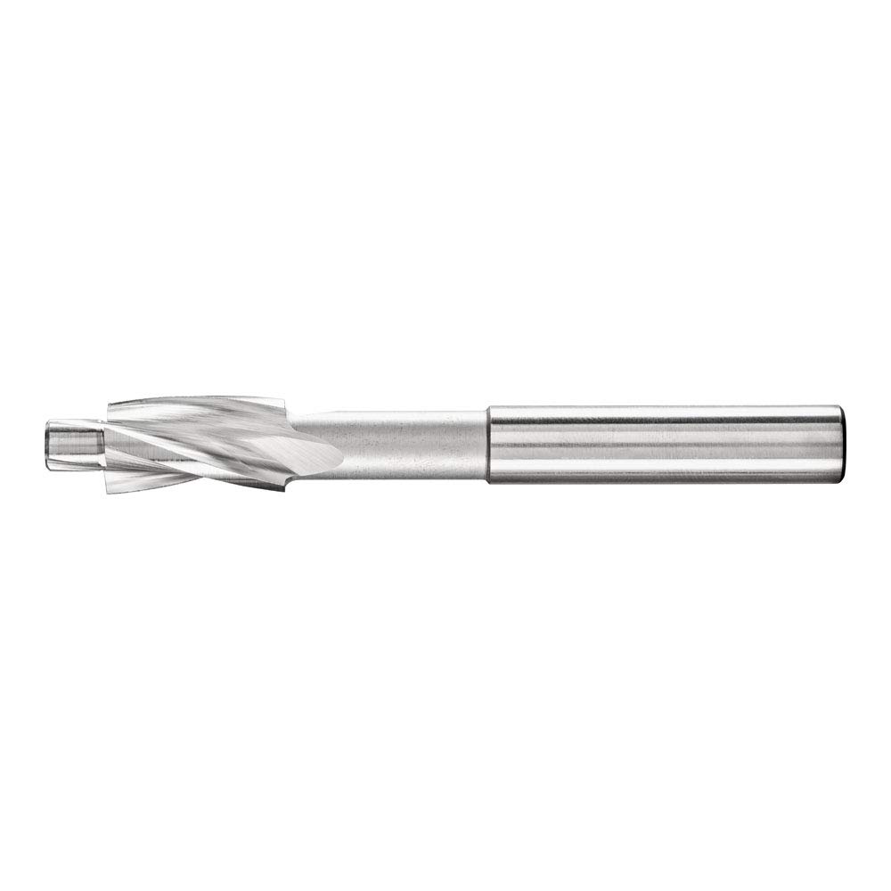 PFERD HSS Flat Countersink with Guide pins, Diameter 10.0 mm, Shaft Diameter 8 mm, DIN 373, fine, 25203102 – for Through Holes.